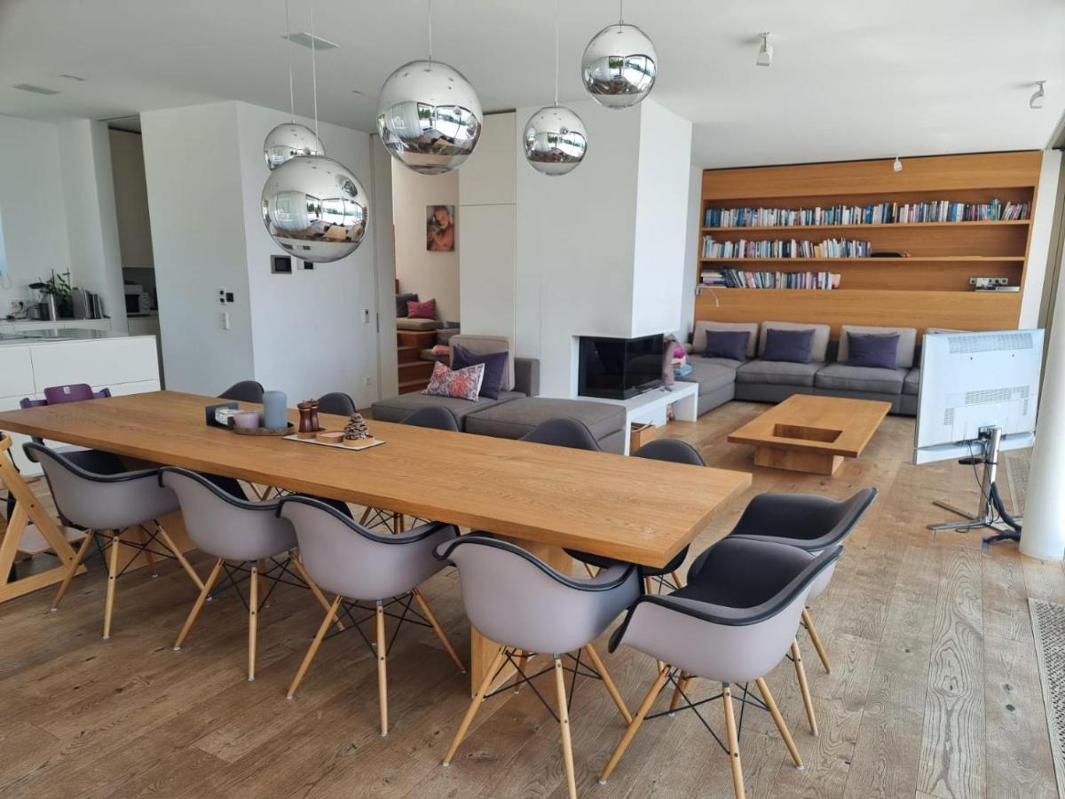 Attersee Luxury Design Villa With Dream Views, Large Pool And Sauna นุสดอร์ฟ อัม แอทเทอร์ซี ภายนอก รูปภาพ