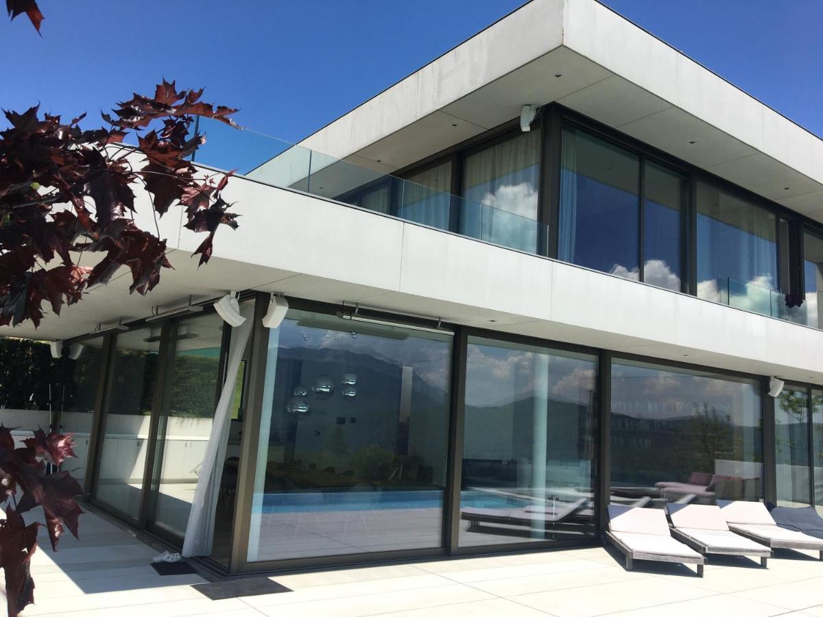 Attersee Luxury Design Villa With Dream Views, Large Pool And Sauna นุสดอร์ฟ อัม แอทเทอร์ซี ภายนอก รูปภาพ