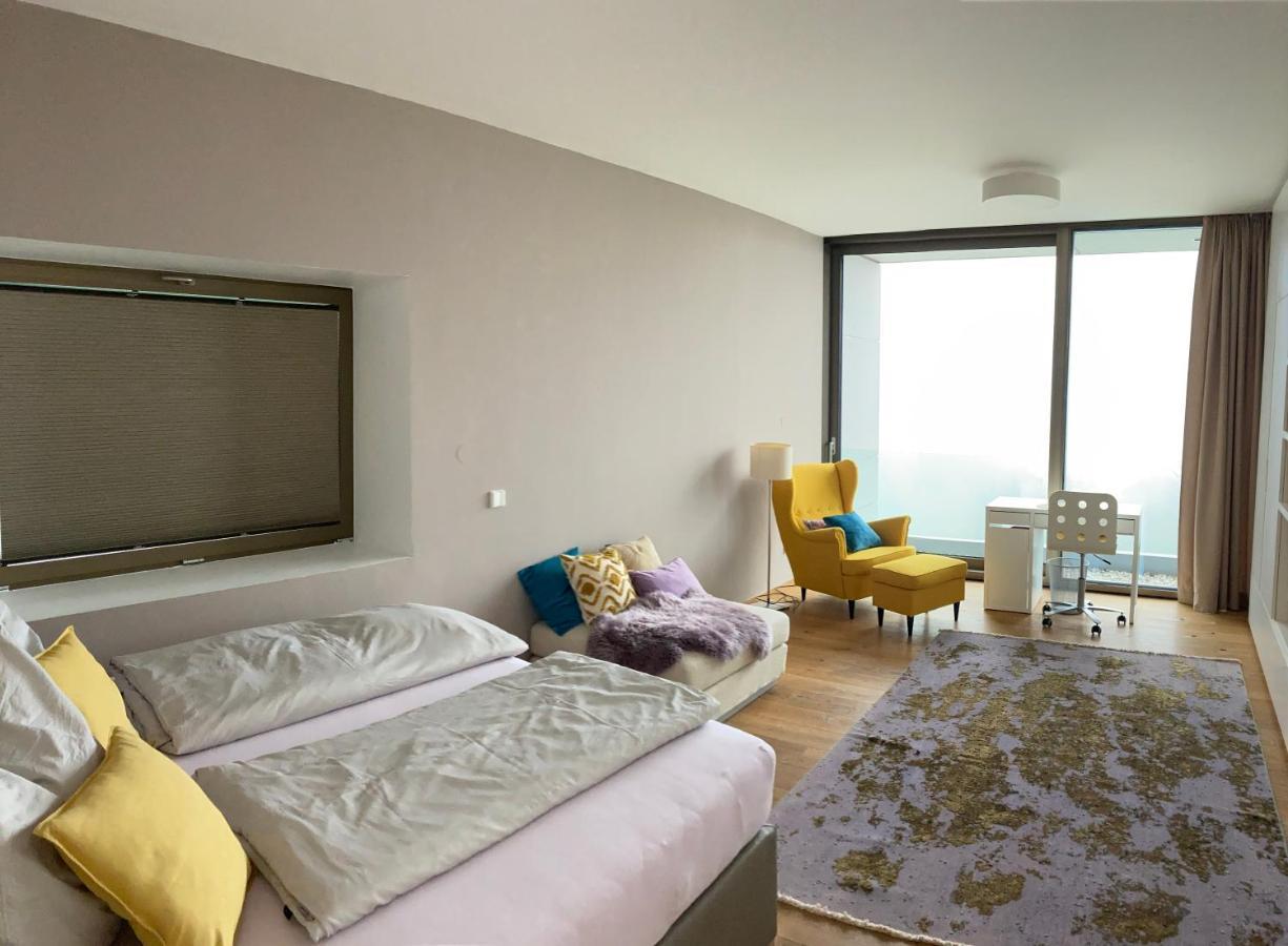 Attersee Luxury Design Villa With Dream Views, Large Pool And Sauna นุสดอร์ฟ อัม แอทเทอร์ซี ภายนอก รูปภาพ